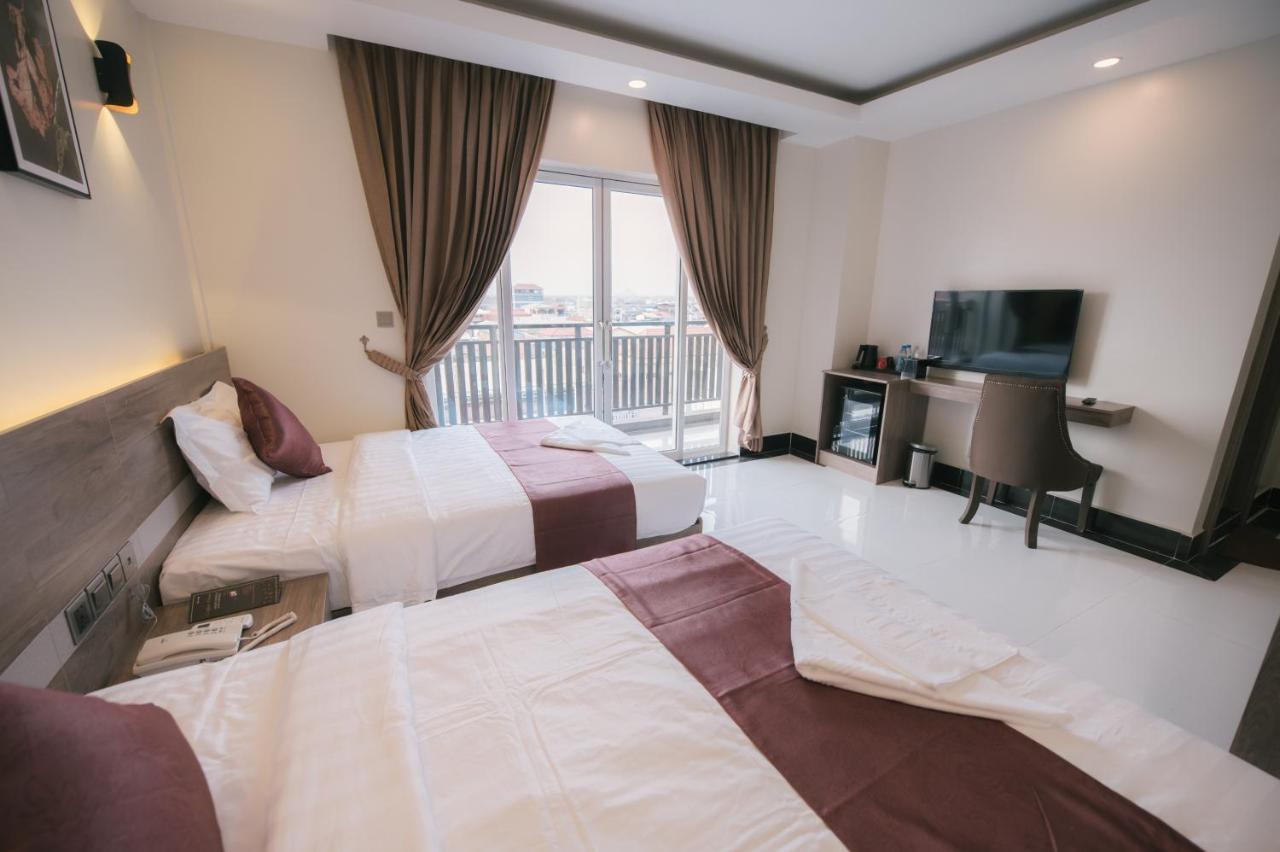 Twin Hotel カンポット エクステリア 写真